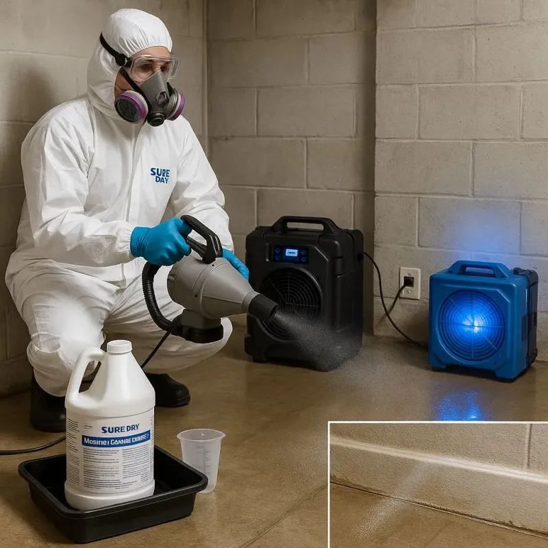 Sanitization and Odor Removal process in Guntown, MS