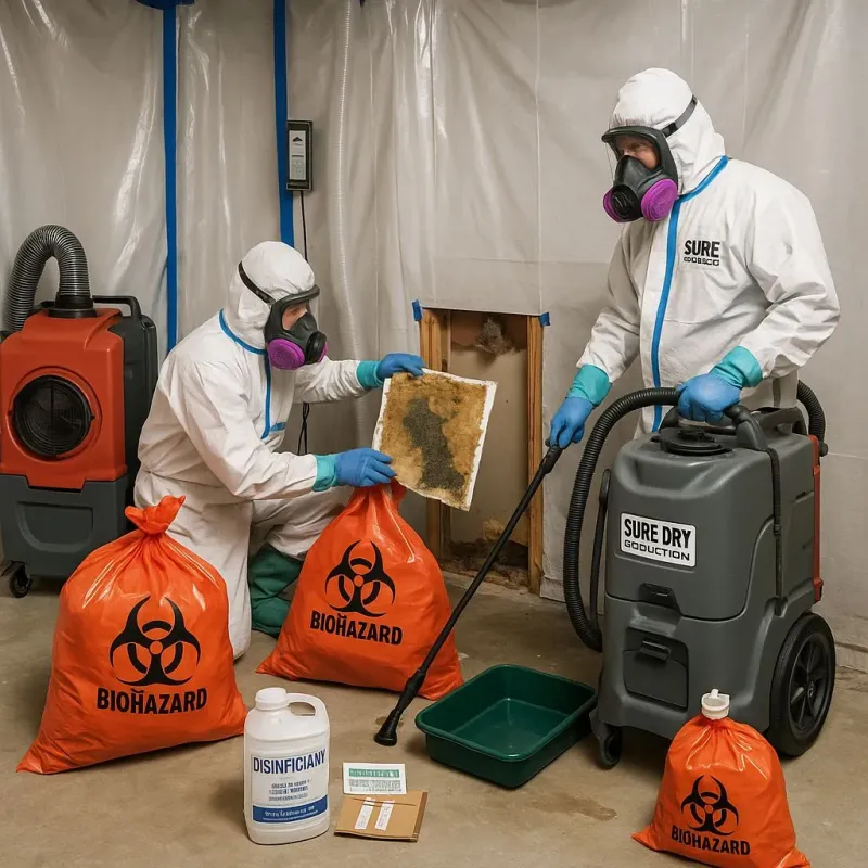 Contaminated Water Handling Protocols process in Guntown, MS