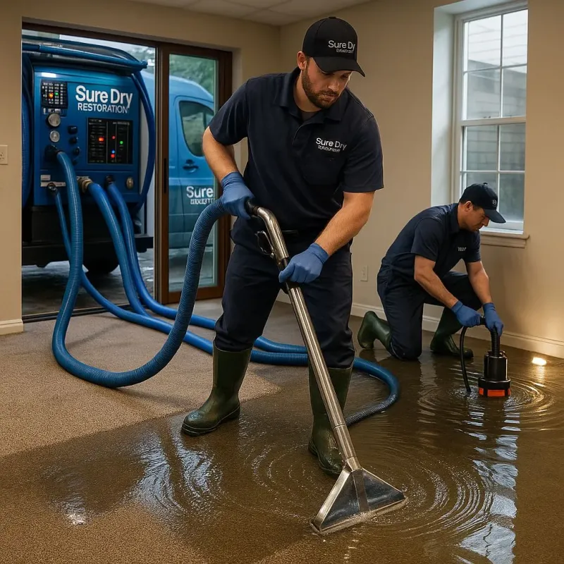 Water Extraction and Removal process in Guntown, MS